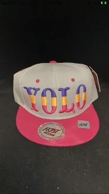 $24.95 • Buy YOLO Rost Colorful Baseball Cap Hat Snapback Adjustable NWT **FREE SHIPPING**