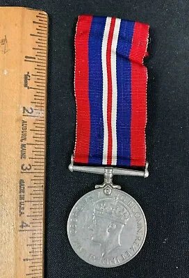1939-45 India Army General Service Georgivs Vi:g:br:omn:rex Military Medal 71420 • $30.99