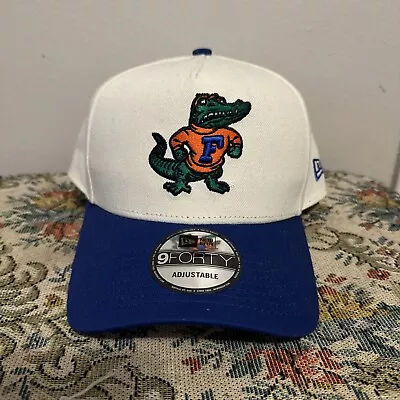 New Era Men's Snapback Hat Blue Adjustable Florida Gators Logo Embroidered • $50