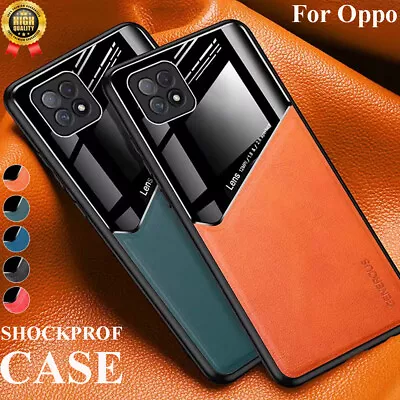 For Oppo A54 A74 A57 A58 A38 A78 A79 Find X6 Luxury Hybrid Case Magnetic Cover • $11.40