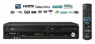 £499.99 • Buy Panasonic DMR-EZ48VEB-K DVD/VCR VHS Combi Recorder + Freeview + Multi Region
