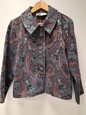 Habitat Women's Paisley Multicolor Size S Jacket • $24.99