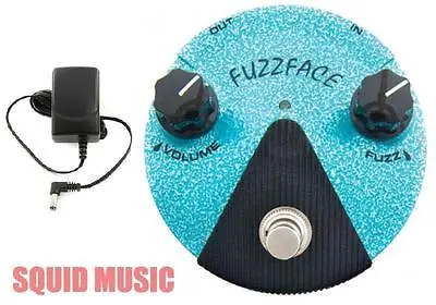 Dunlop FFM3 Jimi Hendrix Fuzz Face Mini Turquoise Guitar Pedal ( FREE ADAPTER ) • $169.99