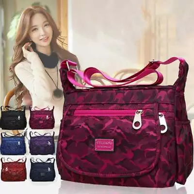 $20.12 • Buy Women Girl Waterproof Nylon Shoulder Bag Travel Shopping Messenger Handbag YO