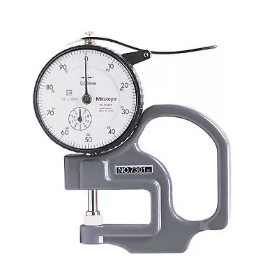 [New] Mitutoyo/ 7301A / Dial Indicators Dial Thickness Gauge0-10mm Range0.01mm • $86