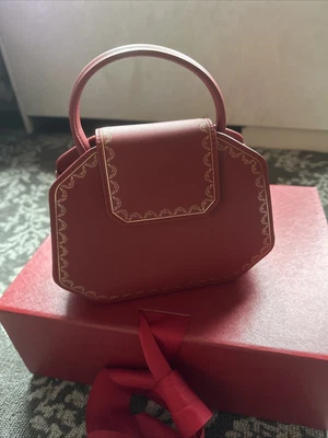 $1900 • Buy CARTIER Shoulder Crossbody Bag  Bordeaux Guirlande De Cartier