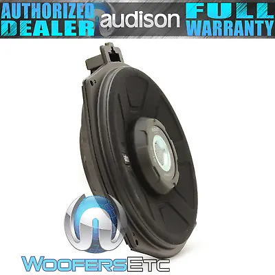 Audison Apbmw S8-2 8  150w Rms 2-ohm Shallow Slim Compact Subwoofer Bass Speaker • $349.99