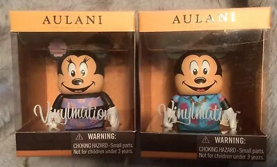Disney Aulani Resort Vinylmation Figure Hawaii Minnie And Mickey 3” • $30