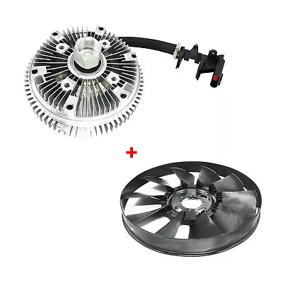 Fan Clutch & Radiator Cooling Fan For GMC Chevy Olds Chevrolet Trailblazer Envoy • $123.99