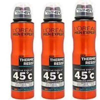 L'Oreal Men Expert Long Lasting Anti-Perspirant Deodorant Body Spray 250ml (X3) • £21.99