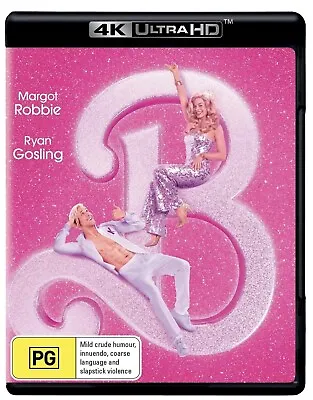 Barbie (4K UHD) Brand New & Sealed • $36.95