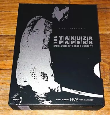 The Yakuza Papers Battle Without Honor And Humanity DVD 2004 6-Discs Set Insert • $110