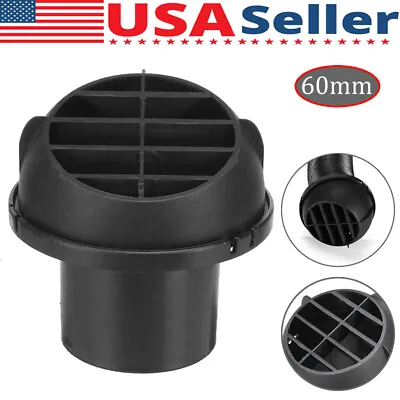 1Pc 60mm Car Heater Duct Warm Air Vent Outlet Rotatable For Eberspacher Webasto • $9.98
