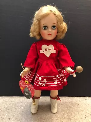 Vintage 1950s Ideal Mary Hartline P-91 Doll 15” All Original Red Dress & Boots • $175