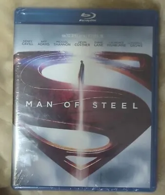 “Man Of Steel” (Blu-ray )Hero Superman Movie With  4 Hours Of Special Features • $10