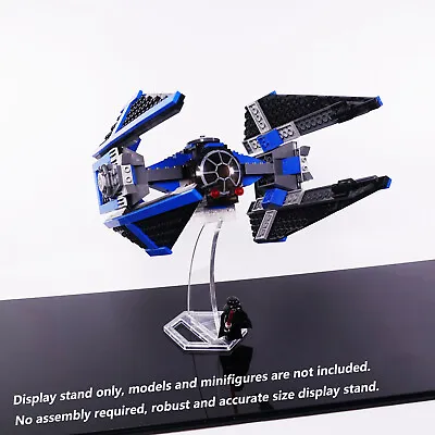 £11.06 • Buy Display Stand For LEGO 6206 7263 7146 TIE Fighter, Acrylic 3D Stand Only.