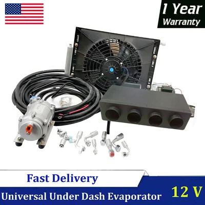 $899.99 • Buy Underdash Electric Air Conditioning Compressor A/C KITS 404-000 12V Cool-Only
