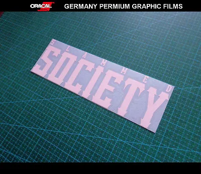 SLAMMED SOCIETY FATLACE JDM Car Vinyl Decal Sticker #002 • $9.95