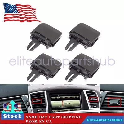 4X Air Vent Outlet Tab Clip Kit Fit Mercedes-Benz W166 ML350 GL450 2012-19 US • $25.29