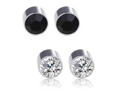 1 PAIRMAGNETIC CLIP ONDIAMANTEEAR/NOSESTUDS EARRINGS Men Women • $3.50