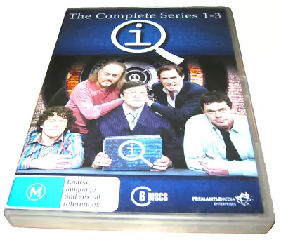 QI - Complete Series 1 + 2 + 3 - VGC - DVD - R4 • £10.50
