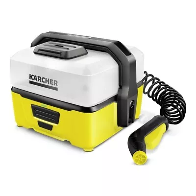 Karcher OC3 Mobile Outdoor Cleaner - Battery Powered Pressure Washer 16800190 • £129.99