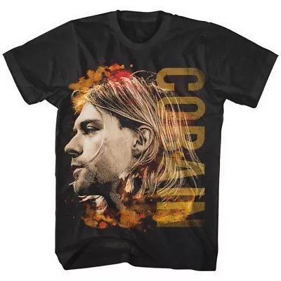 Kurt Cobain Side View Nirvana In Utero Rock Official Tee T-Shirt Mens Unisex • $50.74