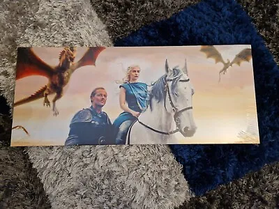 Daenerys Targaryen Canvas Game Of Thrones Queen Of Dragons Wall Art Decor • £10