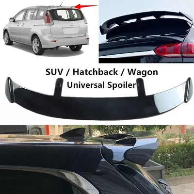 Universal Fit For Mazda 5 06-10 Tailgate Roof Spoiler Roofline Wing ABS Black • $86.49