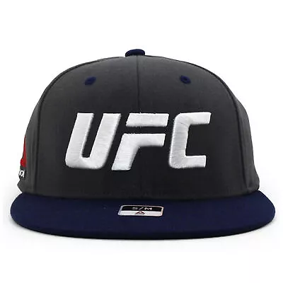 Mens Reebok UFC Flexfit Hat - Grey | Navy • $17.66