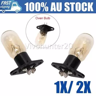 1X/2X Microwave Oven Lamp Light Globe Bulb For SAMSUNG LG SHARP PANASONIC • $17.15