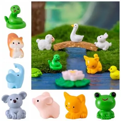 Realistic Animals Micro Landscape Ornaments  Office Desk Accessories • £2.42