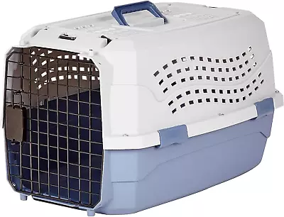 23  2-Door Top-Load Hard-Sided Pet Travel Carrier Portable Cat Dog Crate Kennel • $38.25