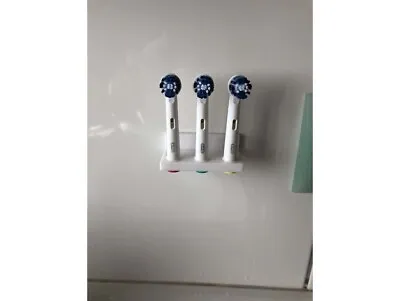 $15 • Buy Oral B Electric Toothbrush Head Holder Wall Mount Bathroom Dental Care Hygiene