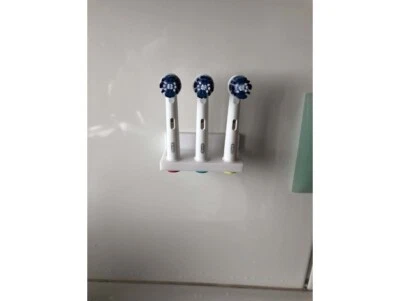 $15 • Buy Oral B Electric Toothbrush Head Holder Wall Mount Bathroom Dental Care Hygiene