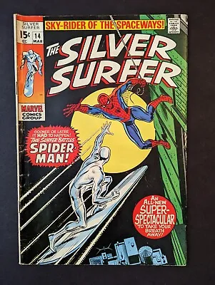 $25 • Buy Silver Surfer Comic Book #14 OW/W Pages Very/good Text,offers Accepted 