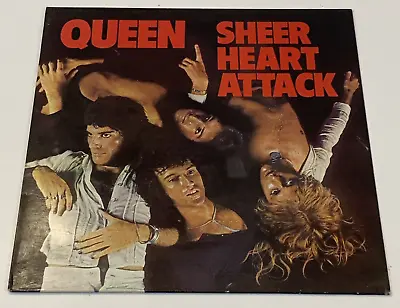 Queen Sheer Heart Attack Vinyl Record LP 12  1st UK Press 1974 EMC 3061 Tested • £39.95