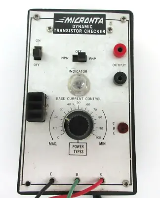 Micronta Dynamic Transistor Checker 22-024 • $13.81
