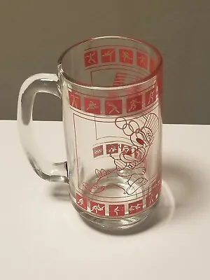Vintage 1984 LA Olympics Beer Mug 6  Size Olympic Collectible • $19.95