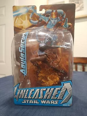 AAYLA SECURA Figure STAR WARS Unleashed 2004 SEALED Hasbro Statue Figurine New • $35