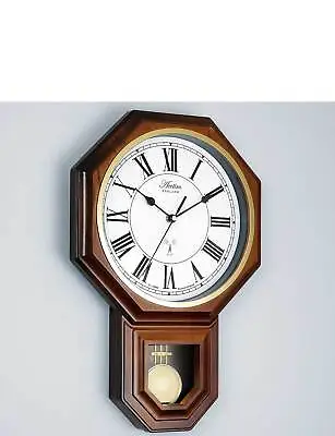 £44 • Buy Acctim | Quality | Yanton Radio Controlled Pendulum Wall Clock | Multicolour