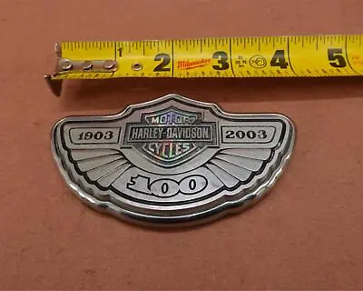 00-06 Harley Davidson Heritage Softail FLSTCI 100th Anniversary Medallion Emblem • $149.95