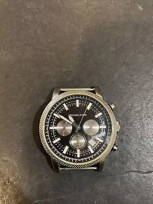 Michael Kors MK-8040 Chronograph Quartz Watch With Black Face • $39.99