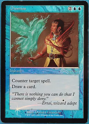 Dismiss (Arena) FOIL Promo (HP/DAMAGED) Blue Special CARD (389144) ABUGames • $6.75