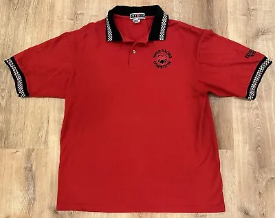 Vintage Dodge Viper Polo T-Shirt - Red Embroidered- Size Large ( Illinois VCA) • $21