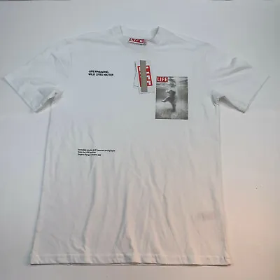 Life Magazine Mens  XXL Classic Fit Crewneck Life Polar Organic T-Shirt 7.17* • $8.88