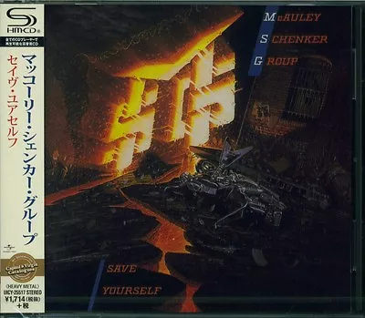 Msg Save Yourself Japan Cd - New Rmst Audiophile Shm Cd +3 - Mcauley Schenker • $26.50