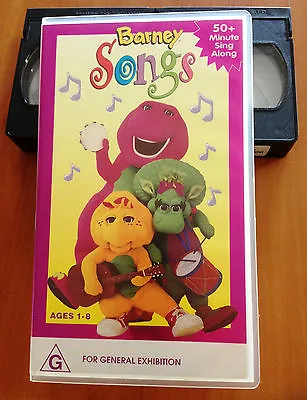 Barney - Barney Songs - Vhs • $24.95