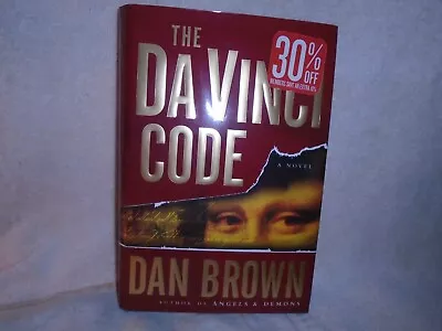 The Da Vinci Code Book By Dan Brown (©2003 Hardcover) • $1.25