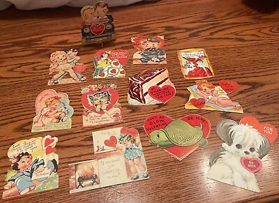 Vintage Valentine Card Lot • $0.99